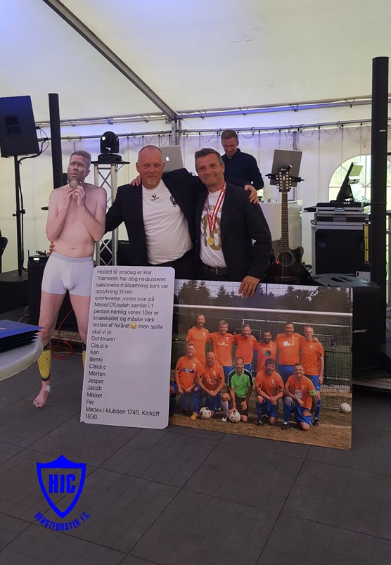 Cheftræner Per Larsen og Morten Ulrik